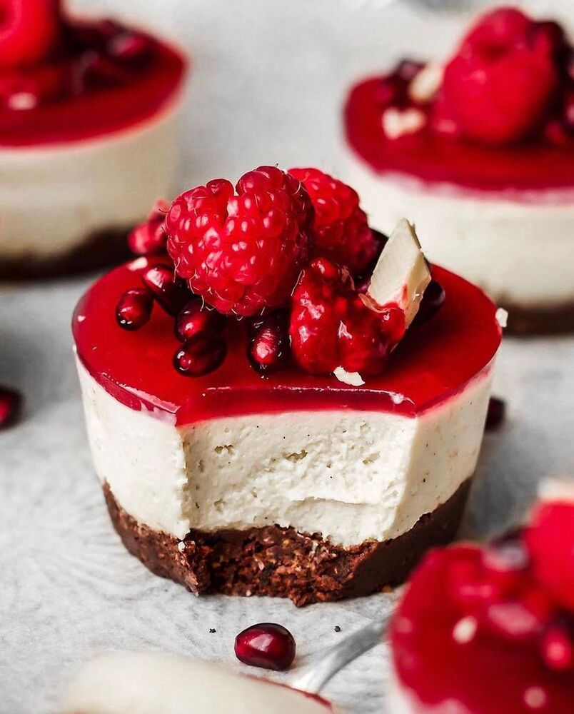 No Bake Vegan Jelly Cheesecake Recipe The Feedfeed