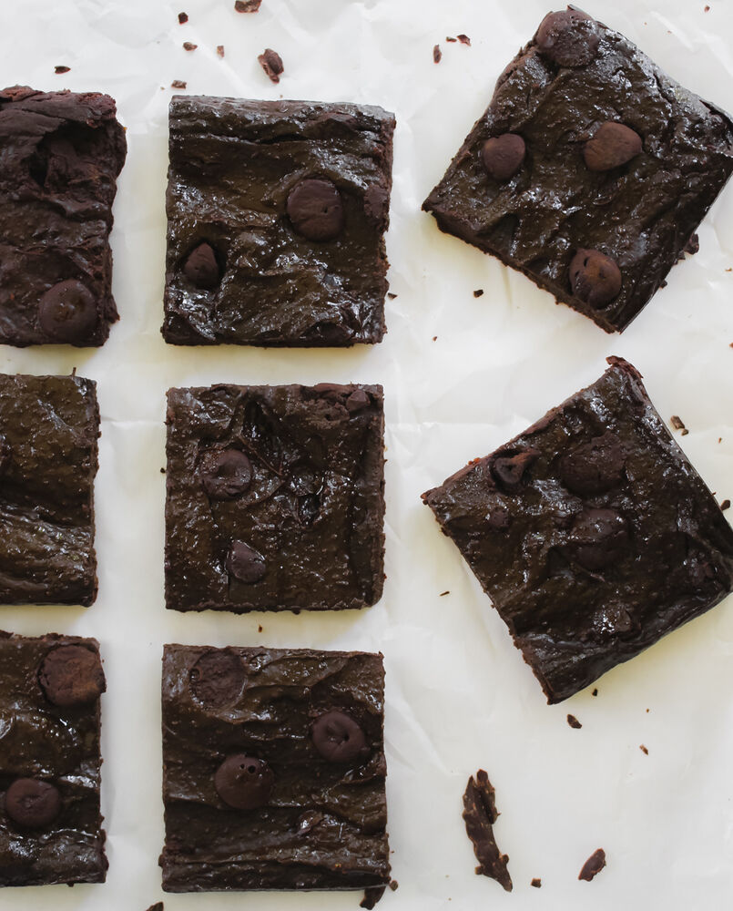 Fudgy Avocado Brownies Recipe The Feedfeed