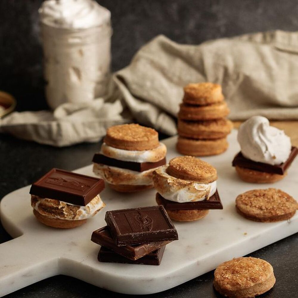 Pie Crust S’mores with Homemade Marshmallow Fluff Recipe | The Feedfeed