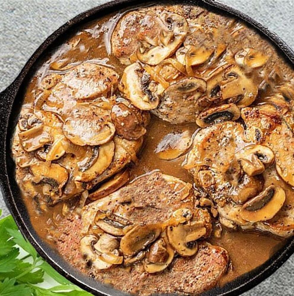 Smothered Pork Chops With Gravy Recipe The Feedfeed