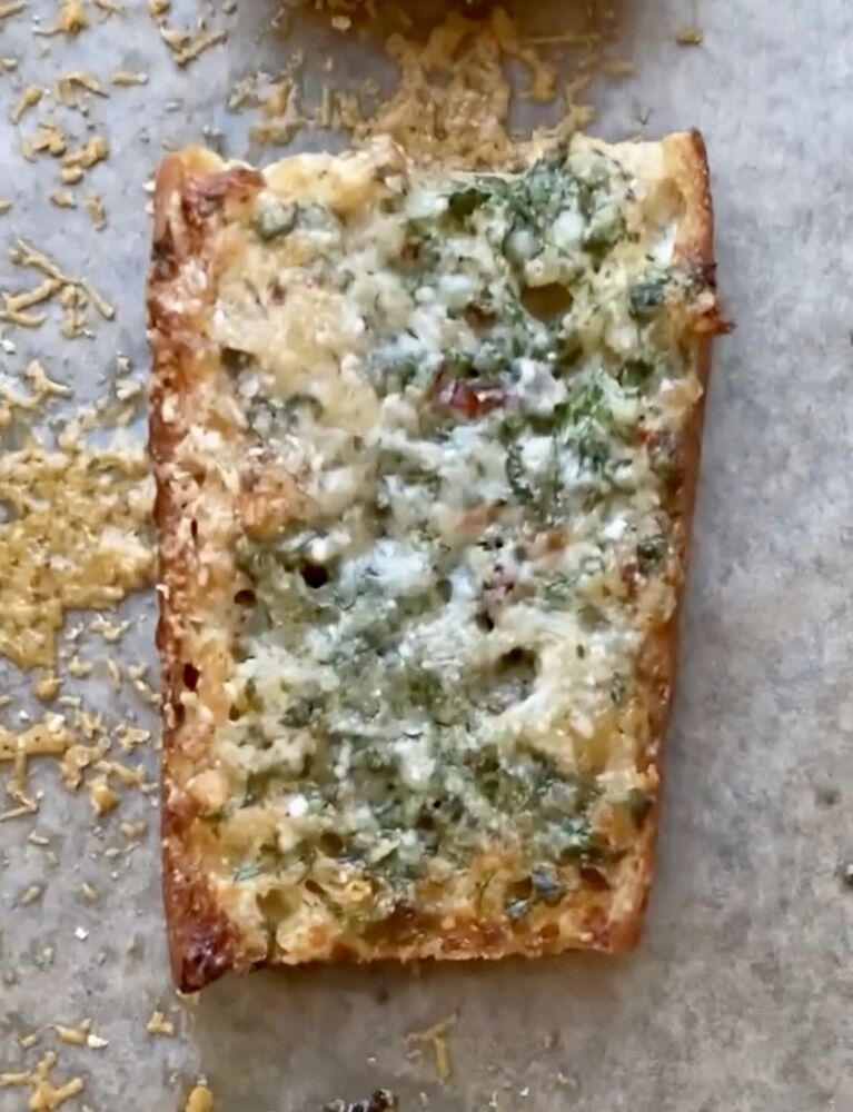 Garlic Bread Recipe The Feedfeed