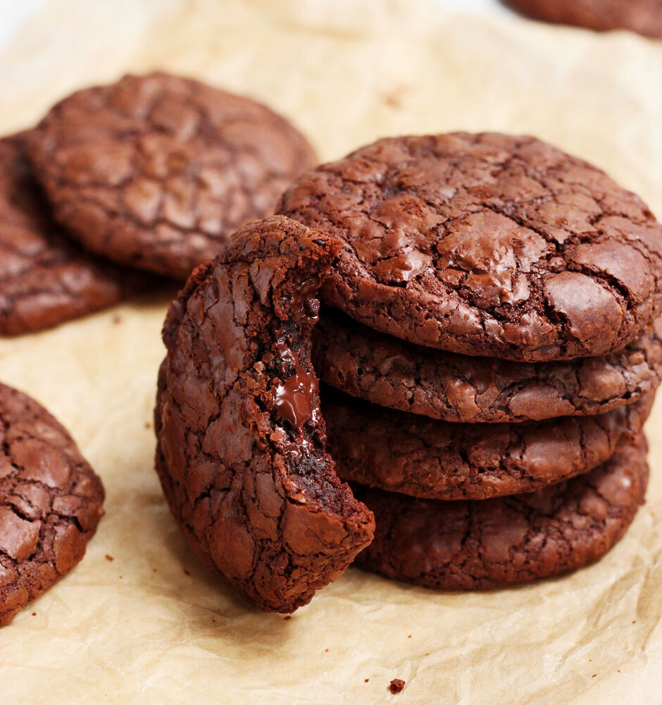 Fudgy Brownie Cookie Recipe The Feedfeed