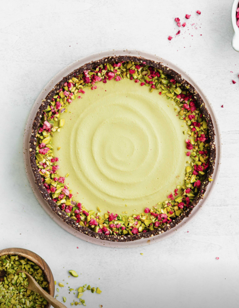 Vegan Creamy Pistachio Tart Recipe The Feedfeed