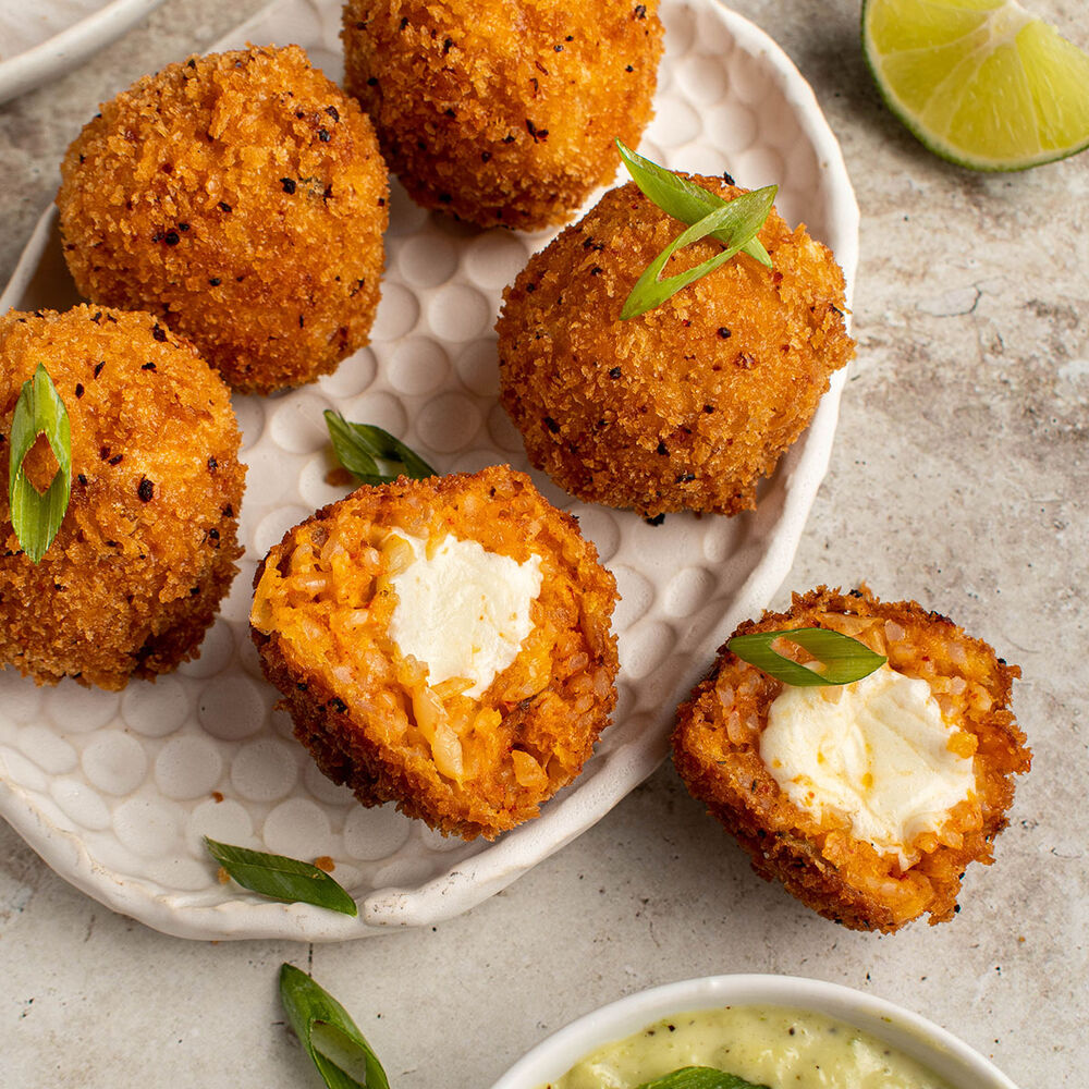 Kimchi Fried Rice Arancini Recipe 