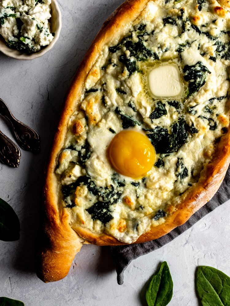 Khachapuri | Georgian Cheese Boats Recipe | The Feedfeed