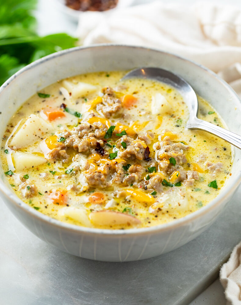 Sausage Potato Soup Recipe | The Feedfeed