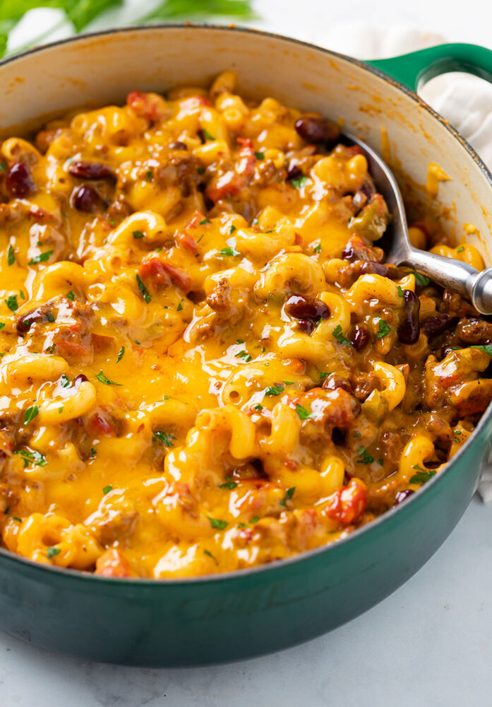 Chili Mac by thecozycook | Quick & Easy Recipe | The Feedfeed
