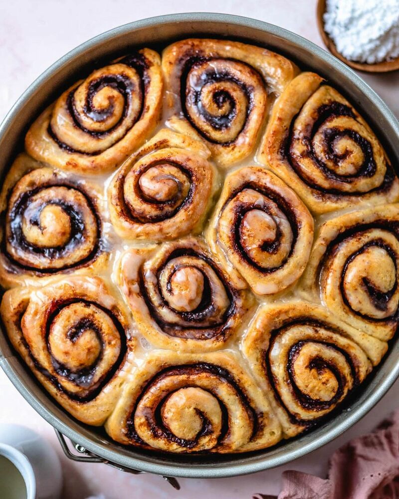 Vegan Cinnamon Rolls by twospoons.ca Quick & Easy Recipe The Feedfeed