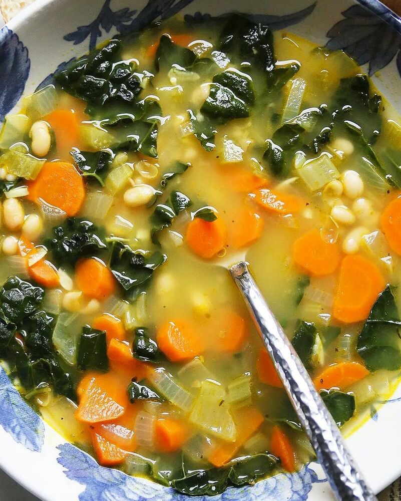 Kale and White Bean Soup Recipe The Feedfeed