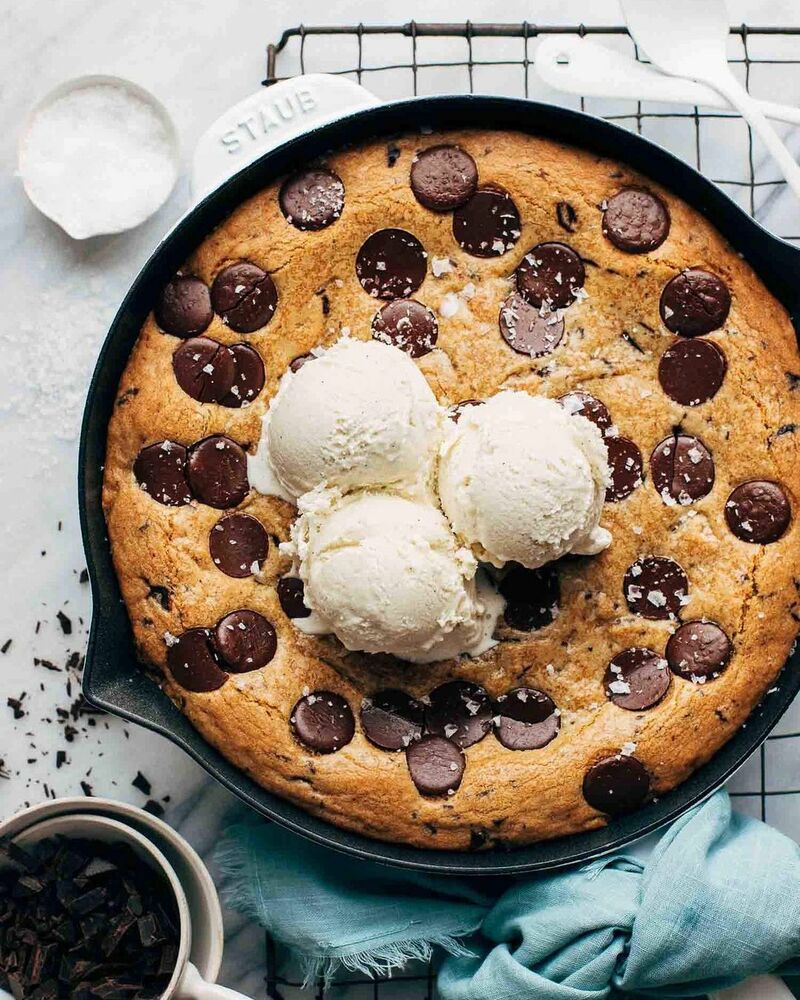 Chocolate Chip Skillet Cookie Recipe | The Feedfeed