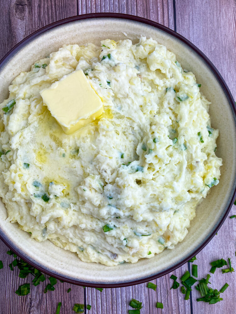 Roasted Garlic & Chive Mashed Potatoes Recipe The Feedfeed
