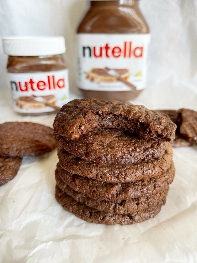 3 Ingredient Cookies With Nutella® Recipe The Feedfeed 3754