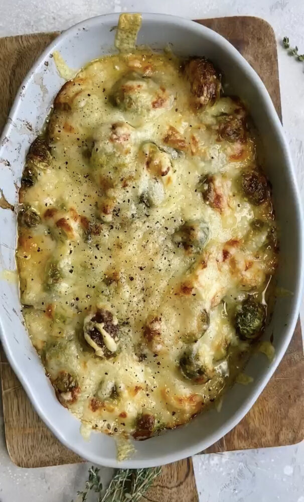 Brussels Sprouts Gratin Recipe | The Feedfeed