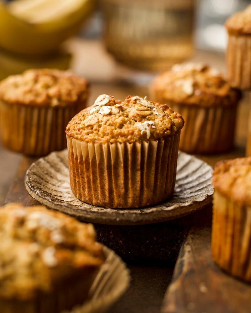 Honey, Oat Banana Muffins Recipe The Feedfeed