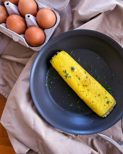 The real French rolled omelette - Foodie in Translation
