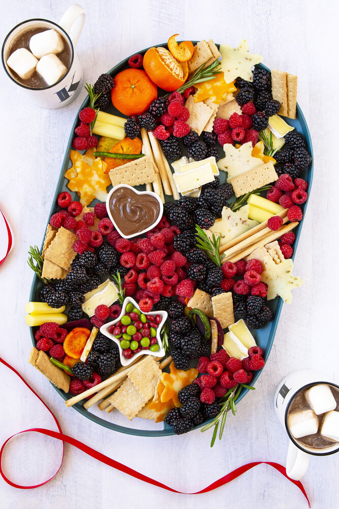 Kid’s Cheese and Berry Board Recipe | The Feedfeed