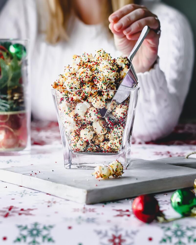 Holiday Kettle Corn by onesweeetmama Quick & Easy Recipe The Feedfeed