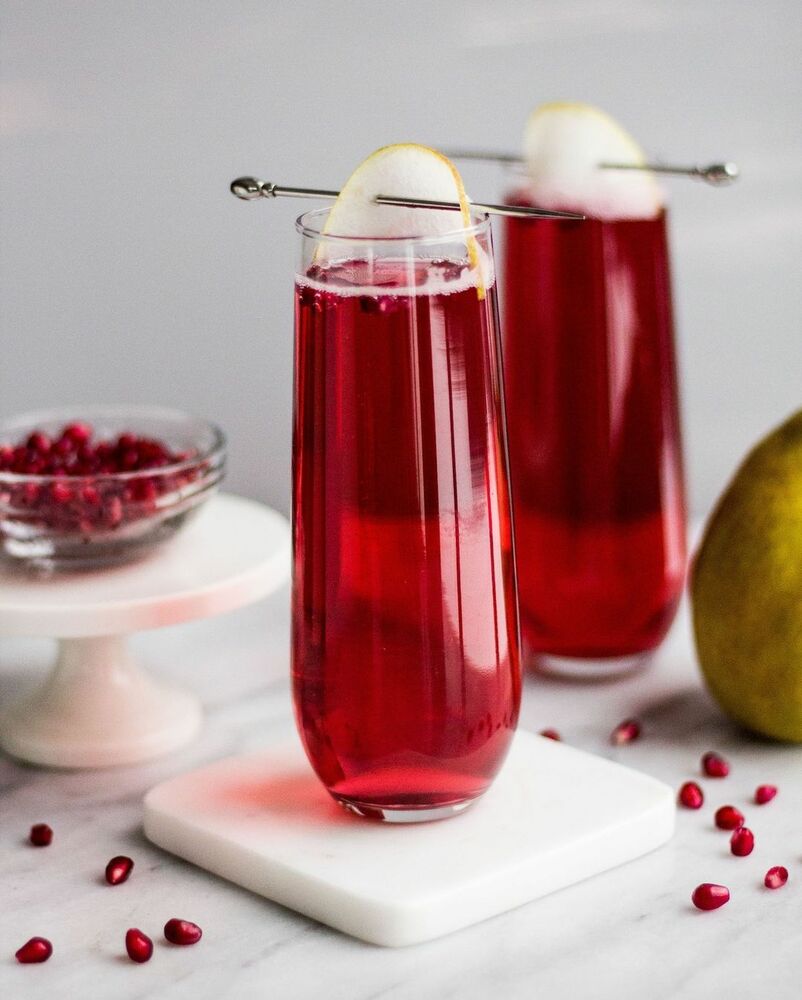 Pomegranate Mimosas Recipe | The Feedfeed