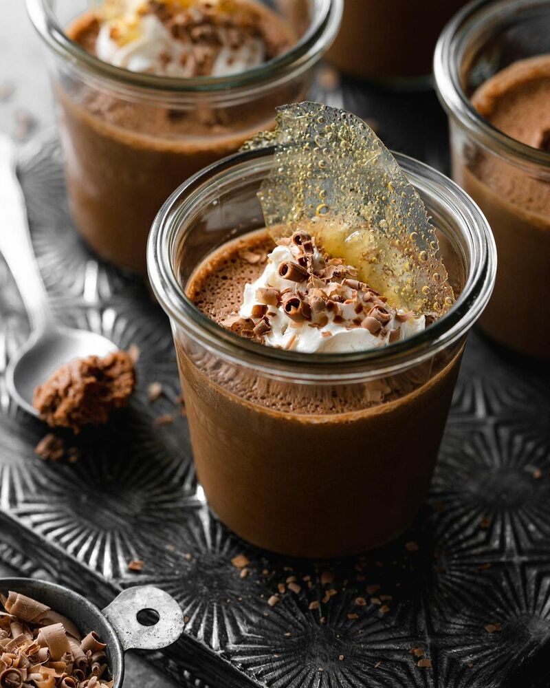 Irish Coffee Vegan Chocolate Mousse Recipe | The Feedfeed