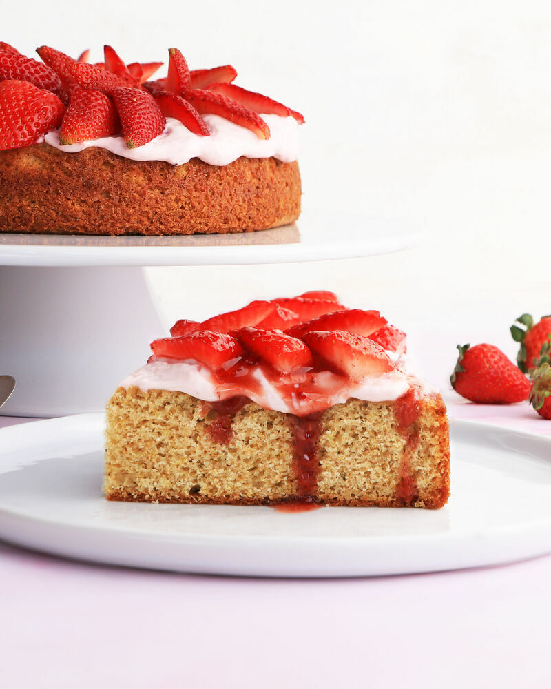 Strawberry Breakfast Cake Video Recipe The Feedfeed