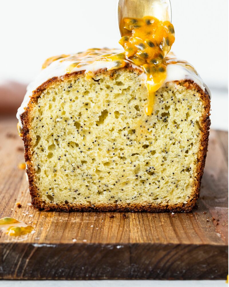 Passion Fruit Pound Cake Video Recipe The Feedfeed