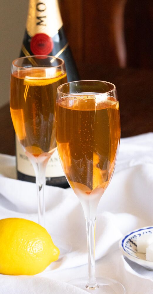 Champagne Cocktail Recipe | The Feedfeed