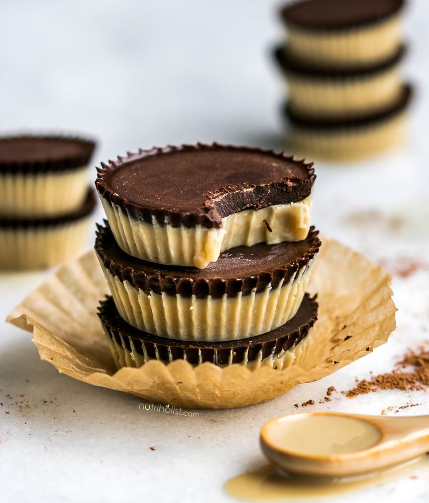 Chocolate Tahini Fudge Bites Recipe The Feedfeed