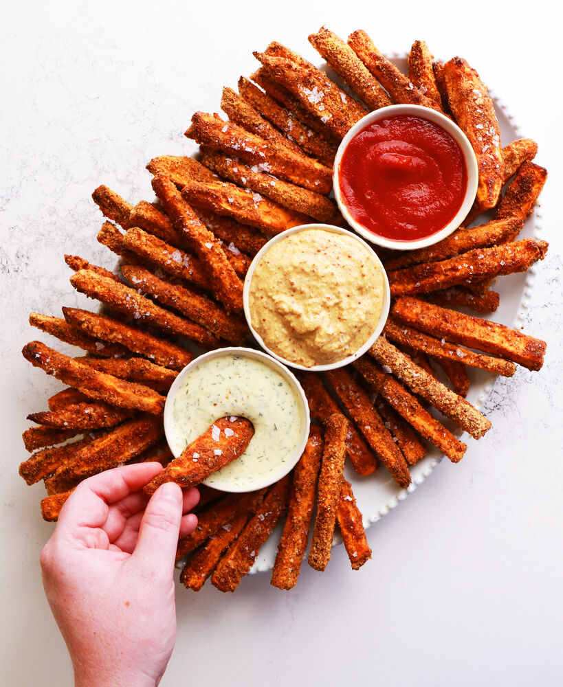 10+ of the best Sweet Potato Fries Recipes on The Feedfeed