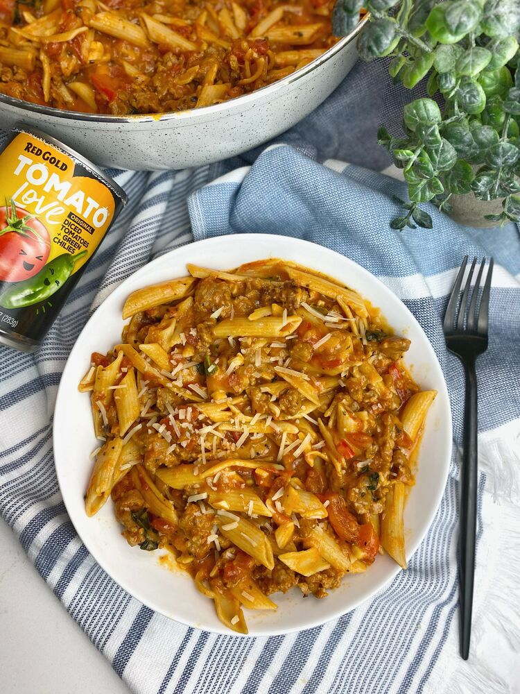 Creamy Italian Sausage Penne Pasta Recipe | The Feedfeed