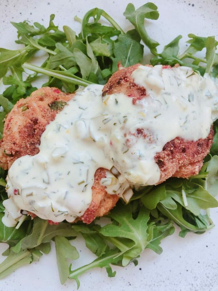 GlutenFree Crab Cake Recipe with Lemon Dill Aioli Recipe The Feedfeed