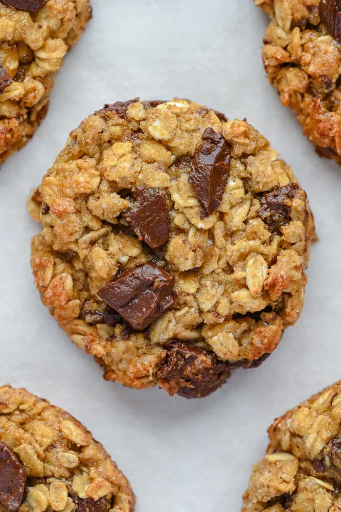 Healthy Peanut Butter Oatmeal Cookies Recipe | The Feedfeed