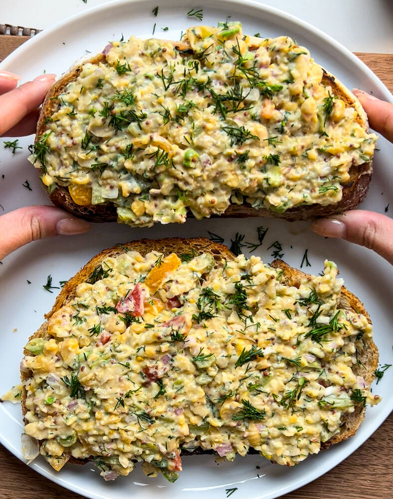 Chickpea "Tuna" Salad-image