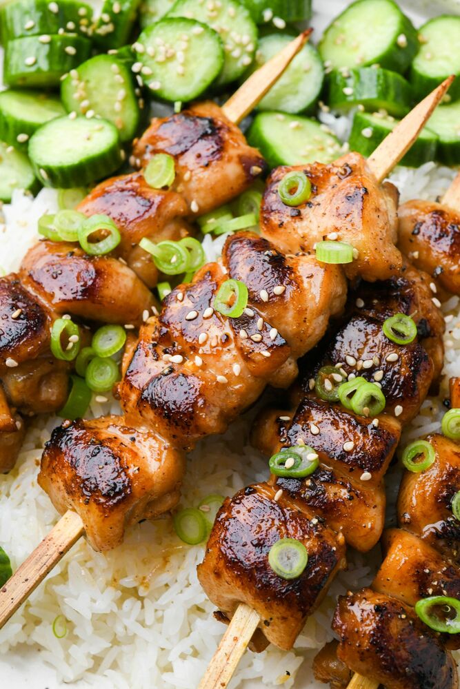 Garlic Ginger Chicken Kabobs Recipe The Feedfeed