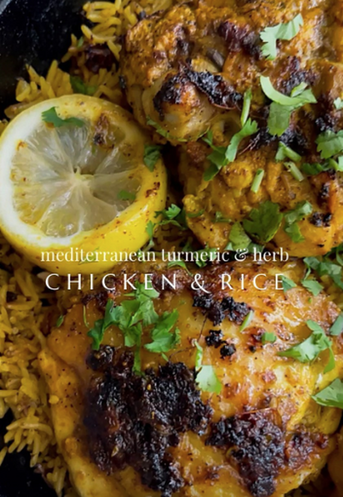 Turmeric Chicken and Rice by thegreatspoonfeed Quick & Easy Recipe