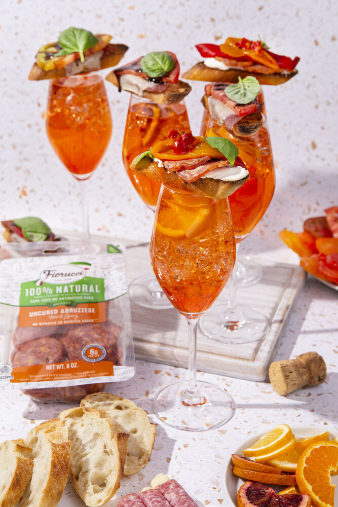 Crostini Spritz Toppers Two Ways-image