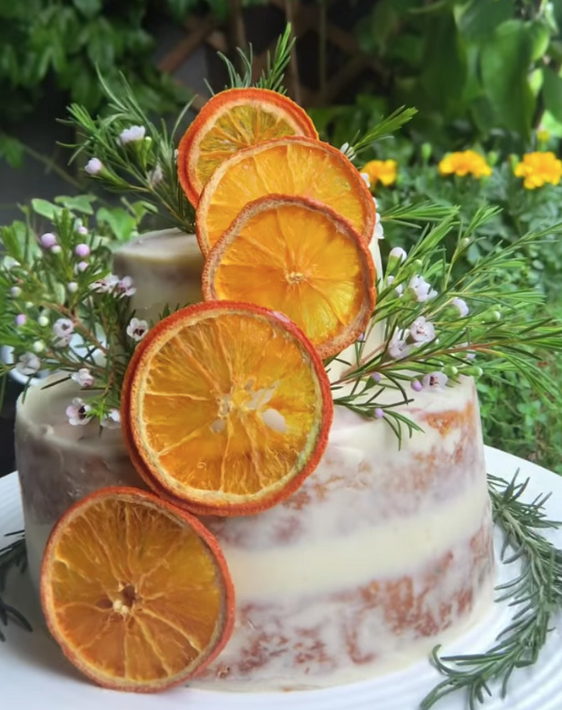 Orange Rosemary Olive Oil Cake | The Feedfeed