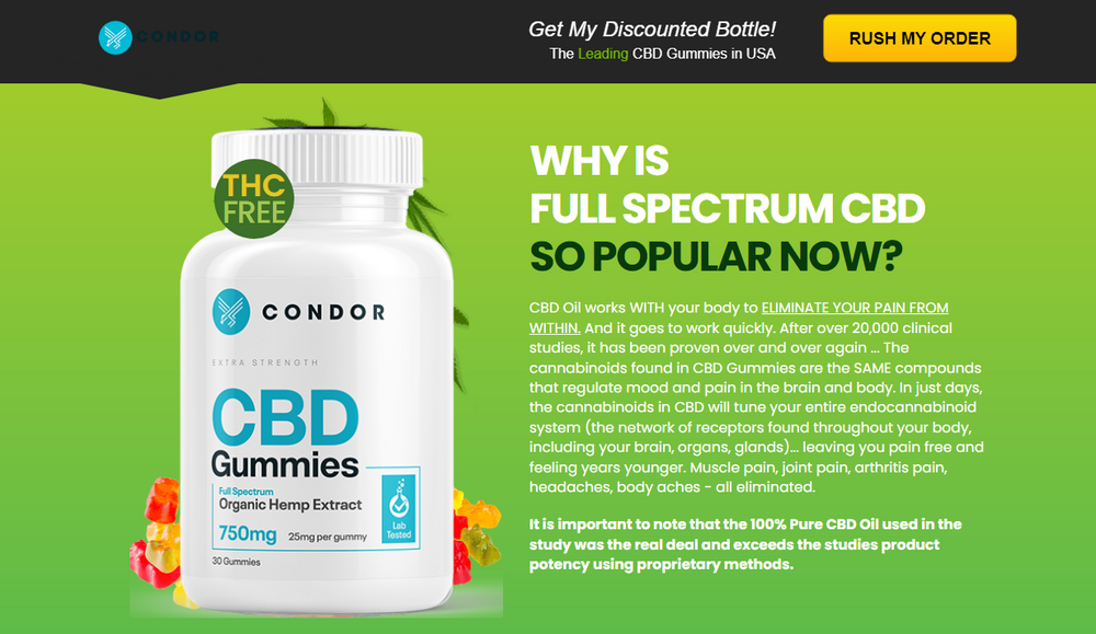 Condor CBD Gummies Weight Loss Review - Maintain Calorie Deficit As ...