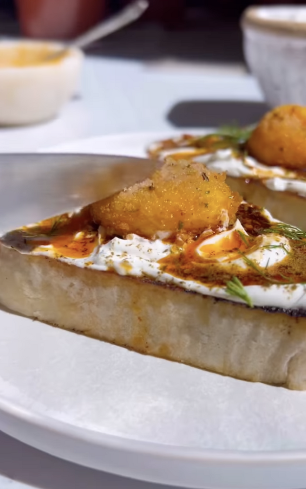 Crispy Yolks On Toast Recipe The Feedfeed