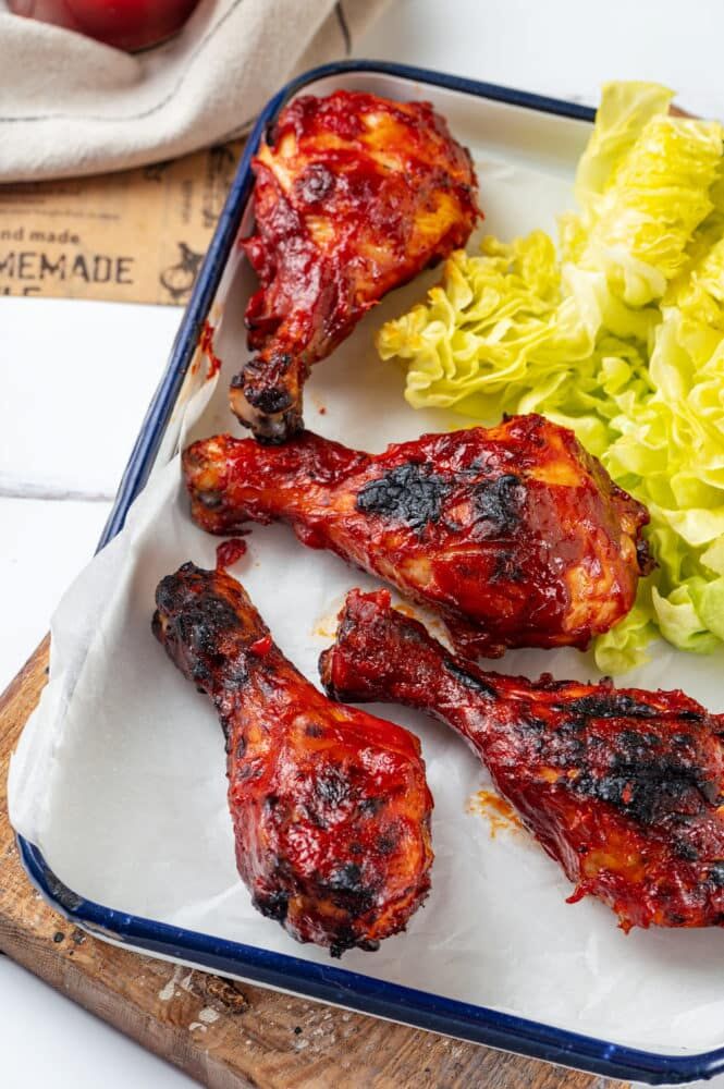 OvenBaked BBQ Chicken Drumsticks by Quick & Easy Recipe The Feedfeed