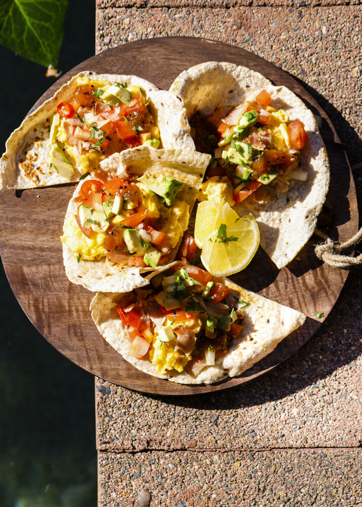 Easy Breakfast Tacos Recipe The Feedfeed