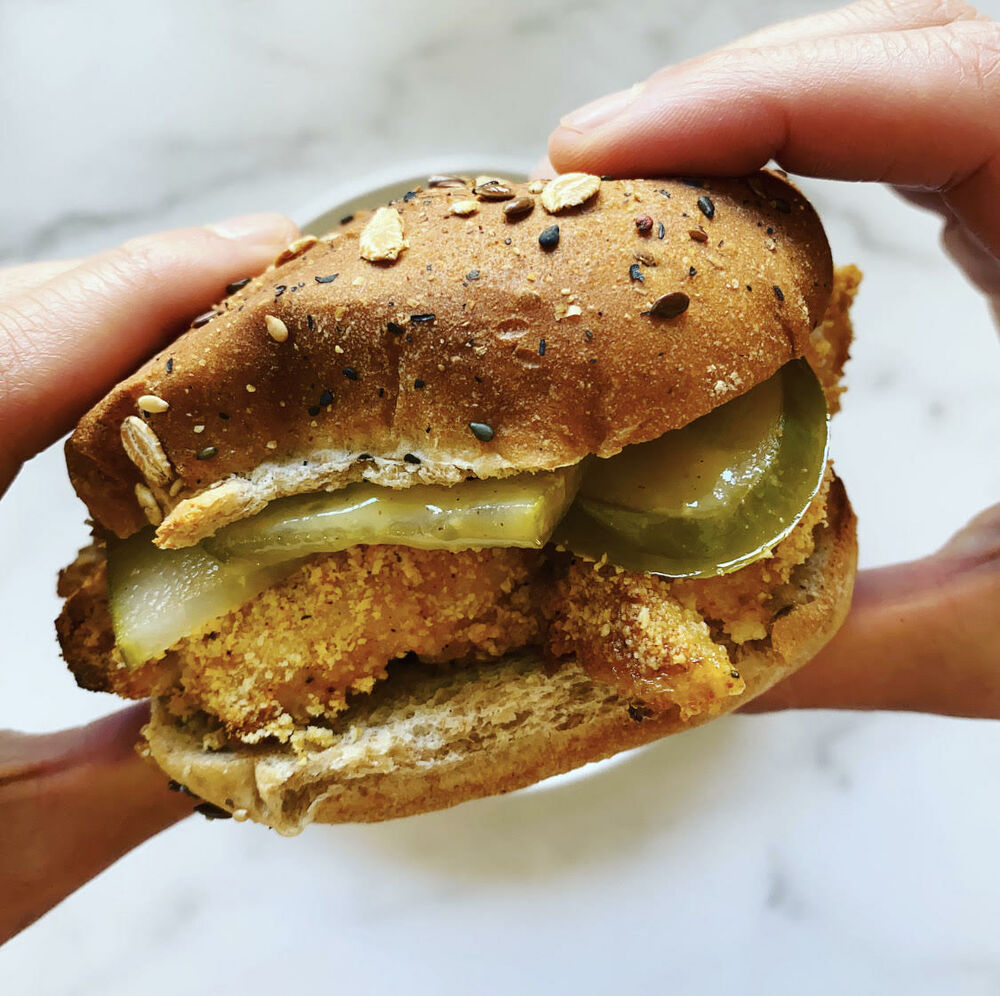 Air Fryer Crispy Chicken Sandwich Recipe | The Feedfeed