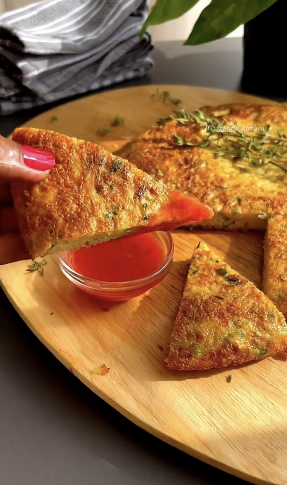 Potato & Egg Omelette Recipe The Feedfeed