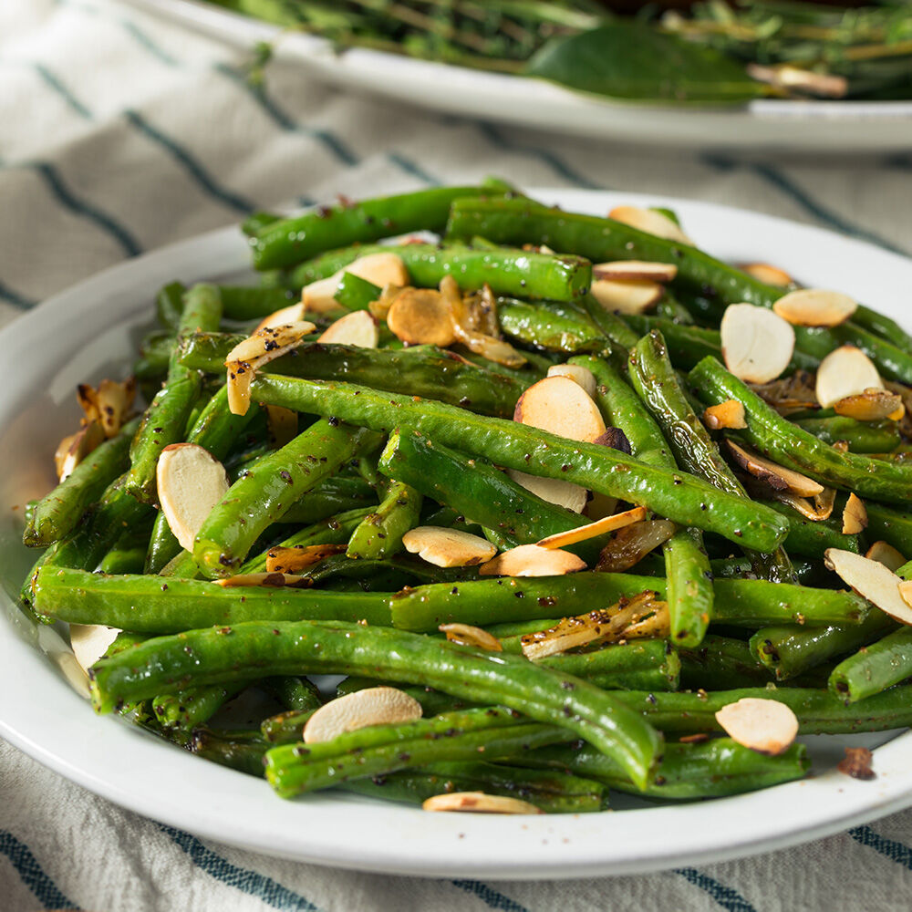 Green Beans With Almond Recipe | The Feedfeed
