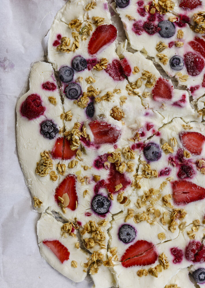 Easy Yogurt Bark by cecilevadas Quick & Easy Recipe The Feedfeed