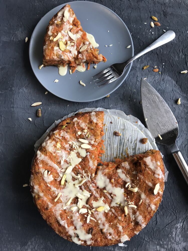 Almond Halwa Cake | Surreyfarms. A serene haven in the foothills of  Northern California