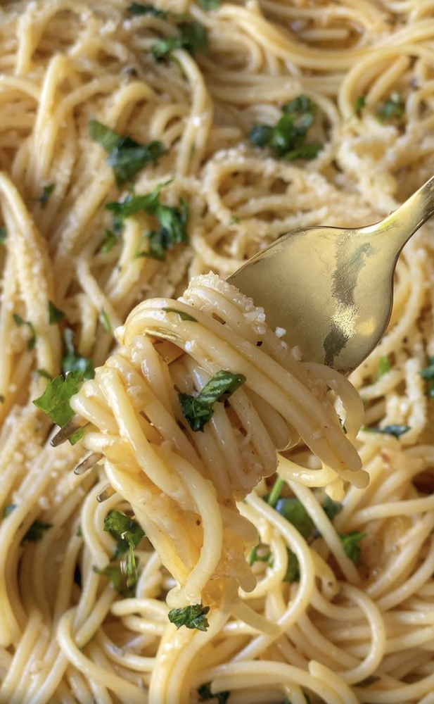 Garlic Butter Pasta by canyoucookuk | Quick & Easy Recipe | The Feedfeed