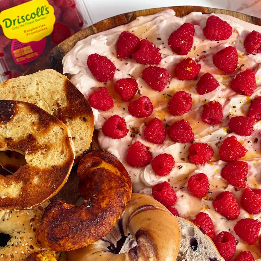 How to Make Raspberry Cream Cheese Hot Honey Board | Video Recipe The ...