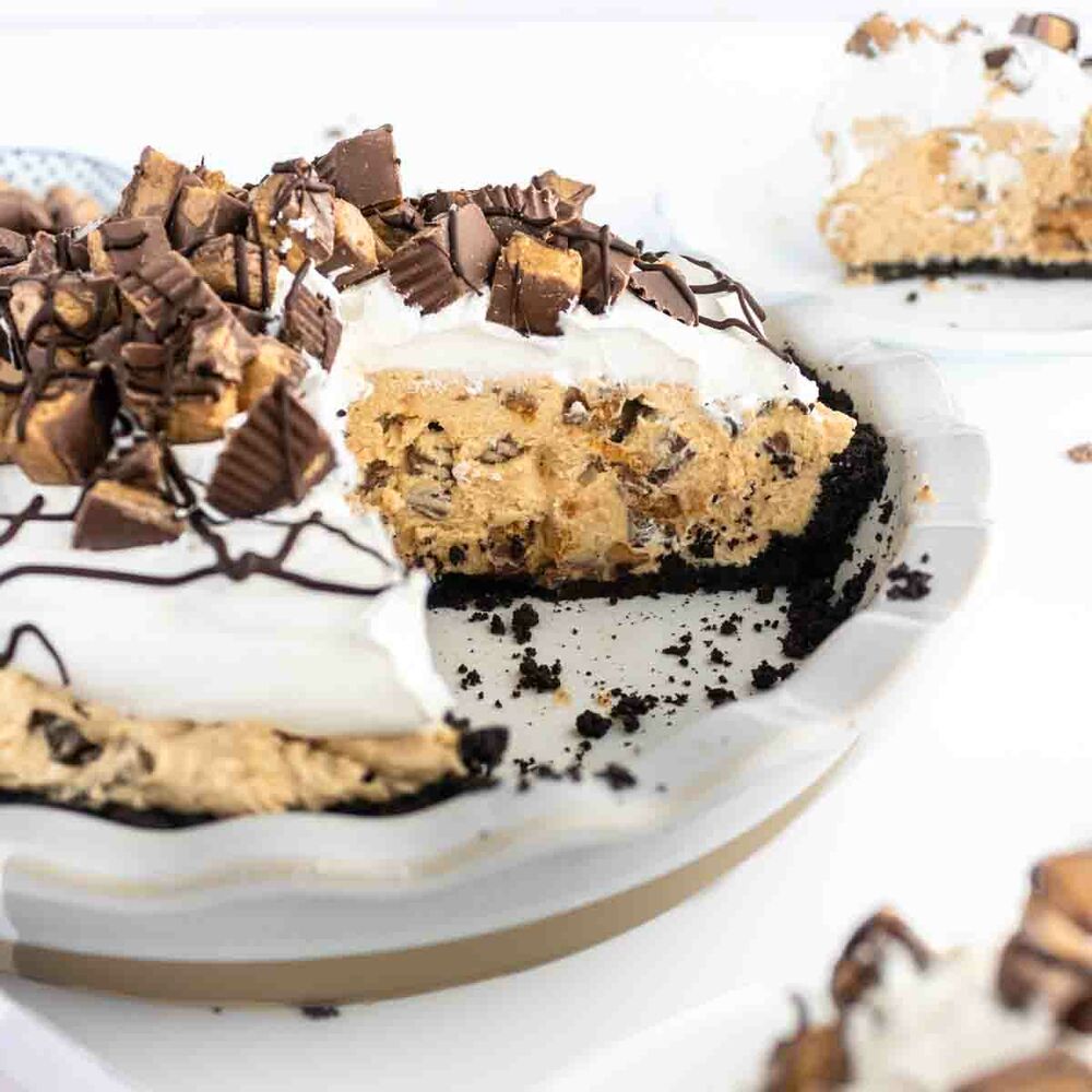 Reese's Peanut Butter Cup Pie Recipe | The Feedfeed