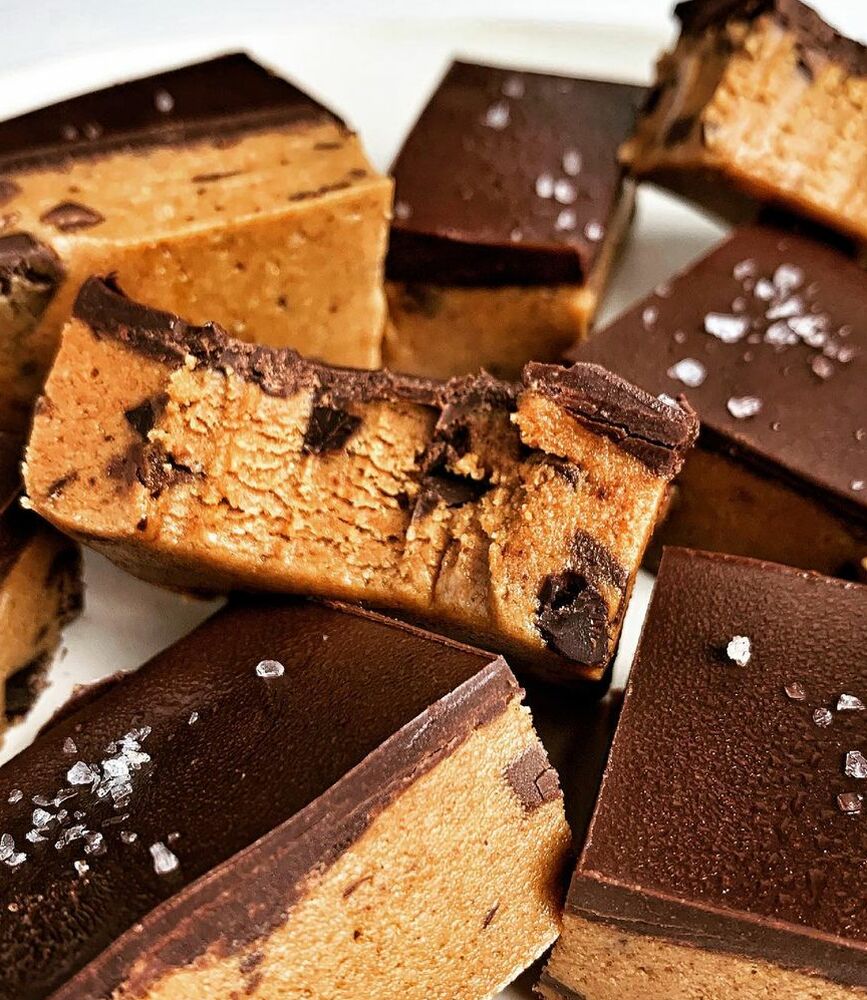 Peanut Butter Cookie Dough Bars Recipe The Feedfeed