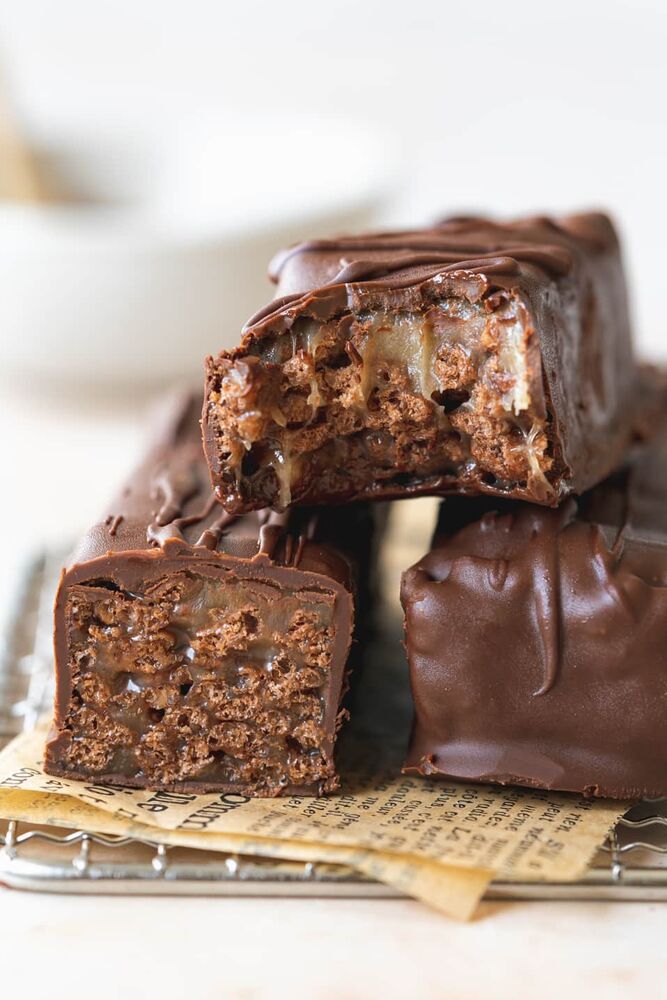 Vegan Toffee Crisp Bars by addictedtodates Quick & Easy Recipe The